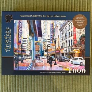 Art & Fable Puzzle Company Paramount Reflected 1000 Pc Jigsaw Puzzle